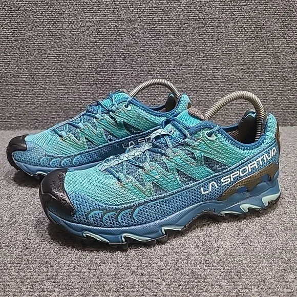 La Sportiva Ultra Raptor Trail Women's US 9 Hiking Running Shoes Blue - Picture 2 of 13
